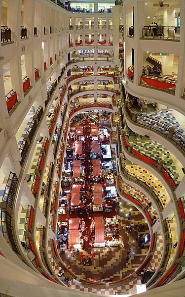 Inside Berjaya Times Square Bukit Bintang