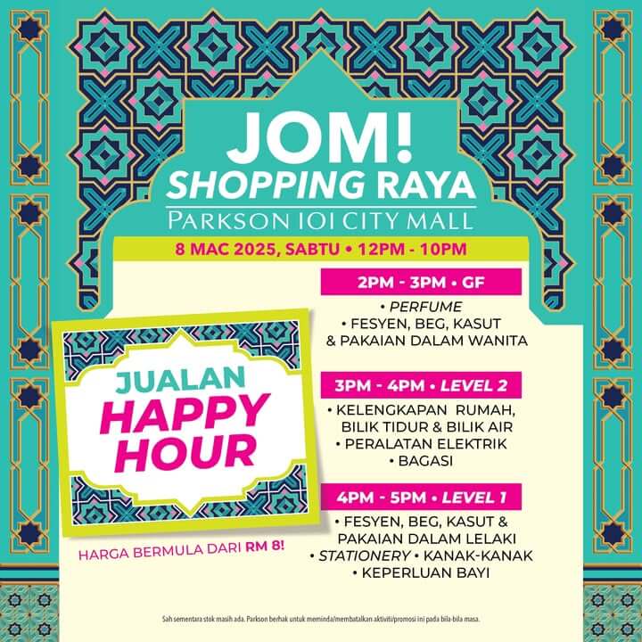 Parkson IOI City Mall Malaysia-jualan-happy-hour-banner-jomsale