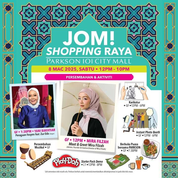 Parkson IOI City Mall: Enjoy a Raya Sakan Shopping Spree!