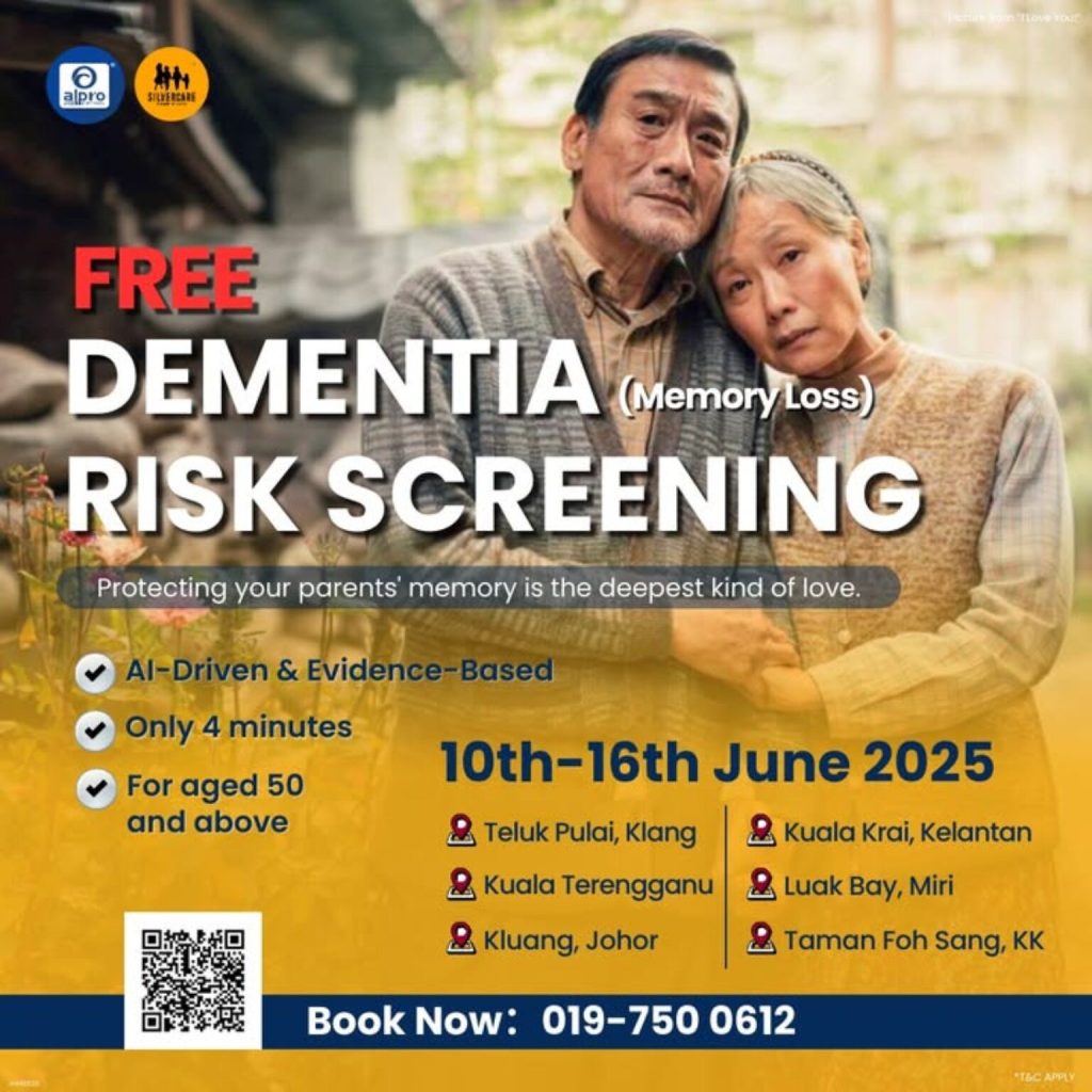 Alpro Pharmacy Free Screening: Get Early Dementia Risk Check